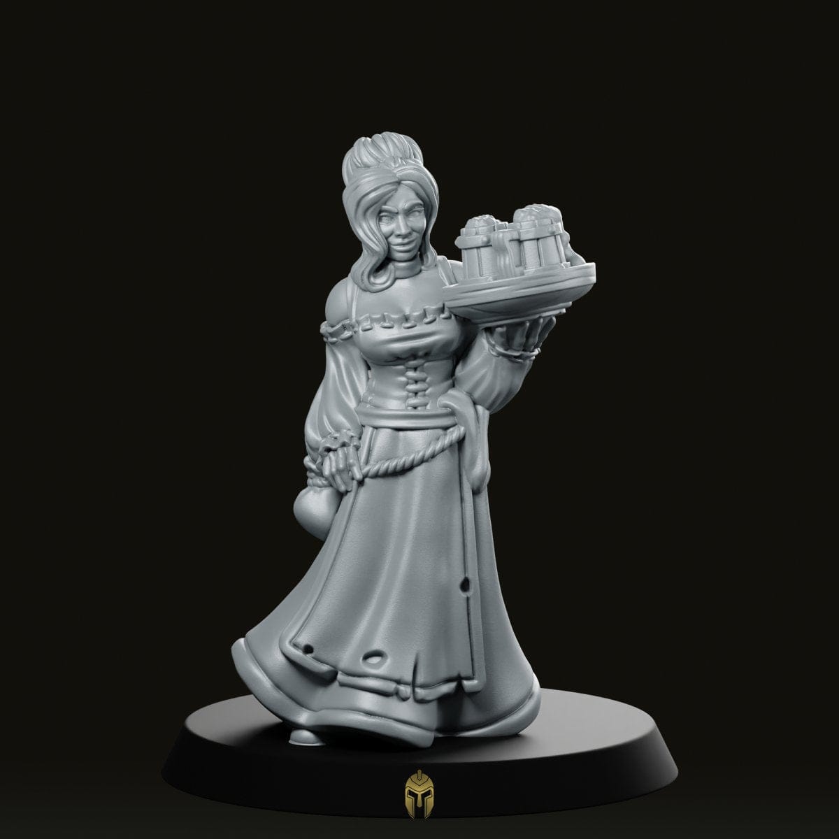 We Print Miniatures Fantasy Waitress Fantasy Miniature