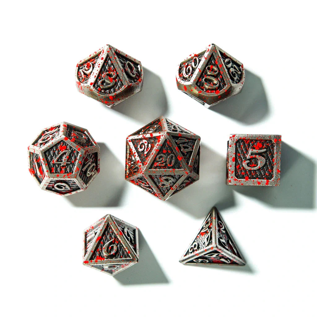 Wyrm’s Wrath | Solid Metal | 7 Piece Set - DICE