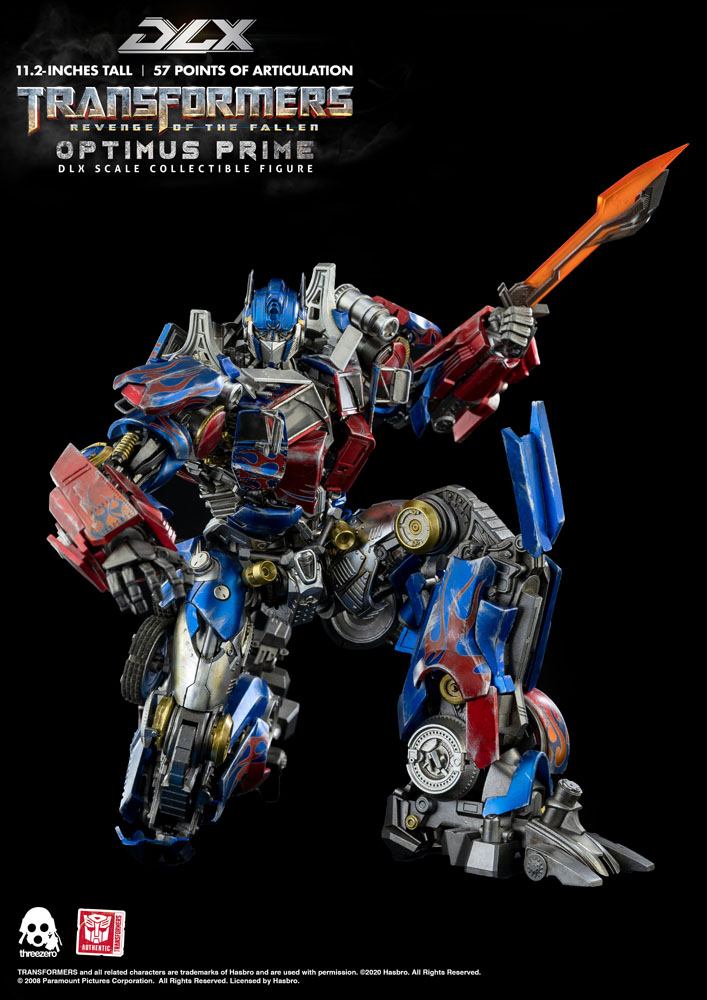 Collectibles Transformers: Revenge of the Fallen DLX Action Figure 1/6 Optimus Prime 28cm 4897056202658