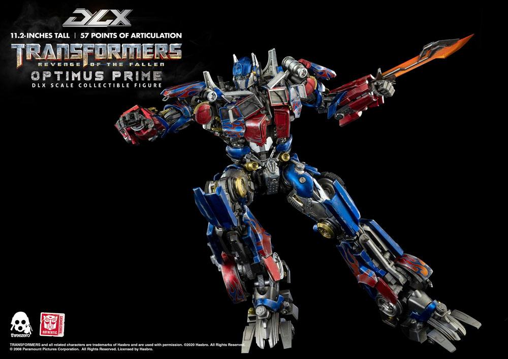 Collectibles Transformers: Revenge of the Fallen DLX Action Figure 1/6 Optimus Prime 28cm 4897056202658