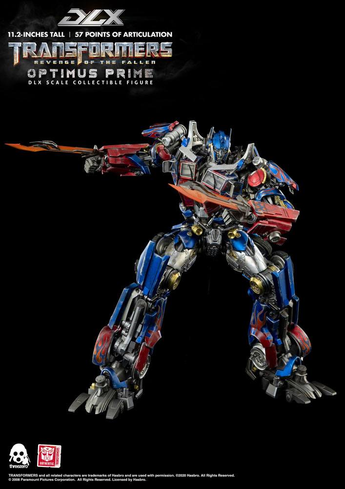 Collectibles Transformers: Revenge of the Fallen DLX Action Figure 1/6 Optimus Prime 28cm 4897056202658