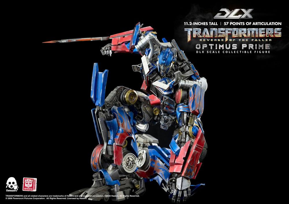 Collectibles Transformers: Revenge of the Fallen DLX Action Figure 1/6 Optimus Prime 28cm 4897056202658