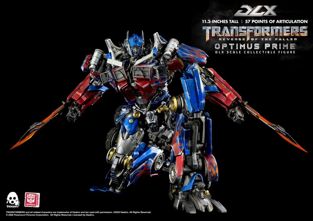 Collectibles Transformers: Revenge of the Fallen DLX Action Figure 1/6 Optimus Prime 28cm 4897056202658
