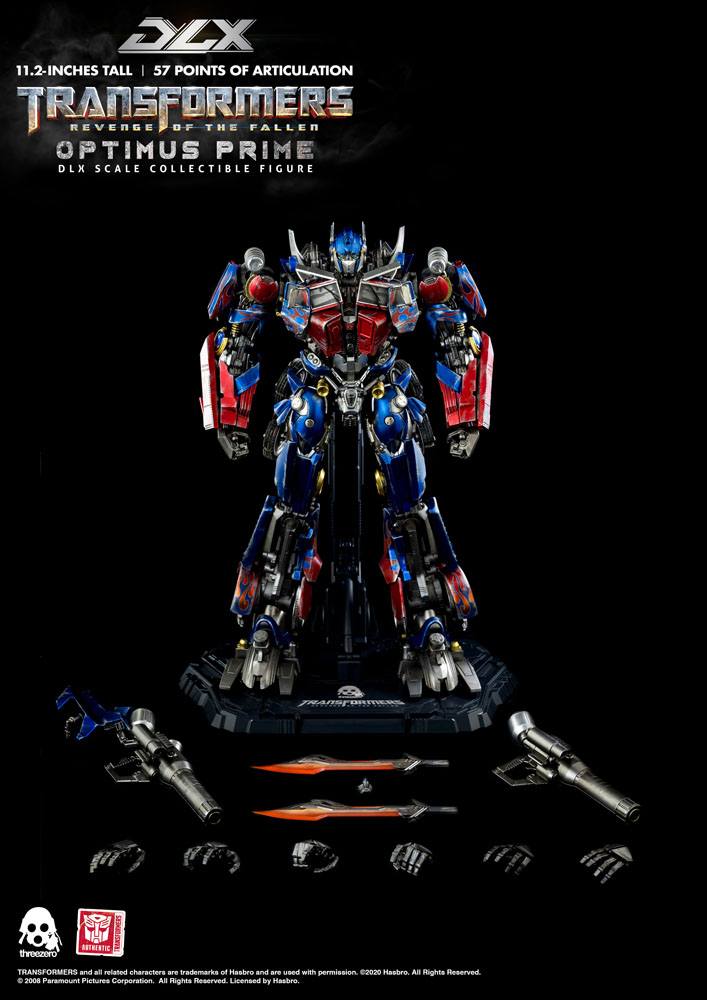 Collectibles Transformers: Revenge of the Fallen DLX Action Figure 1/6 Optimus Prime 28cm 4897056202658