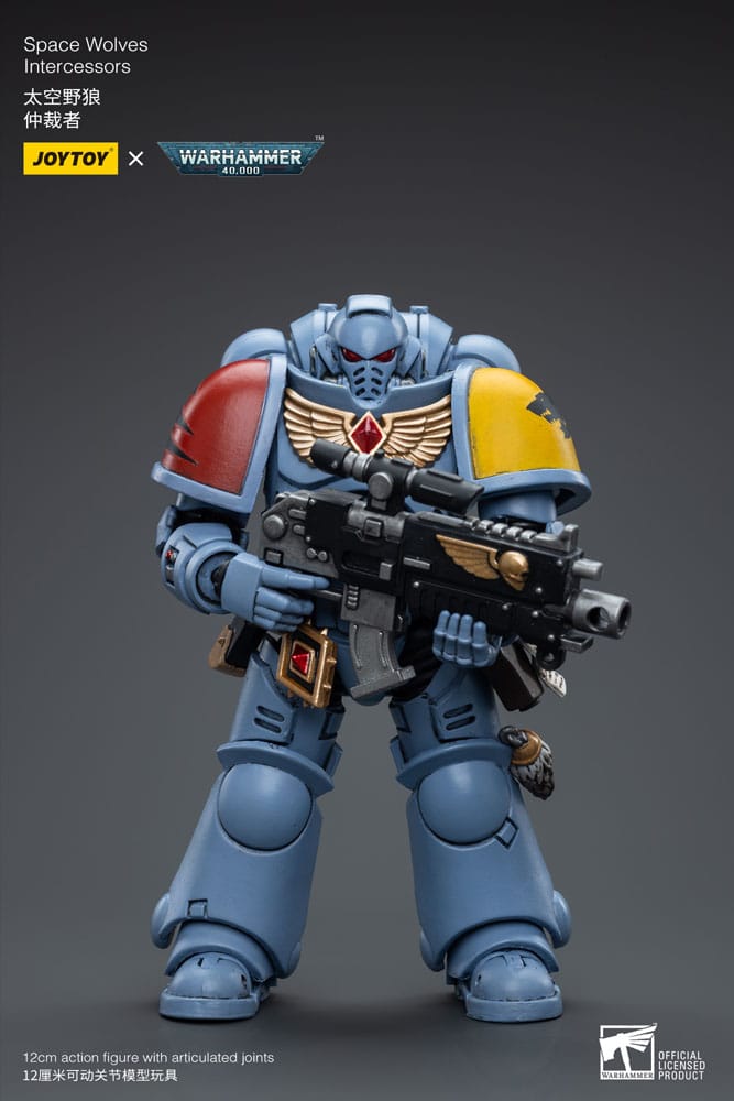 Collectibles Joy Toy Warhammer 40k: Space Wolves Intercessor 12cm 6973130376625