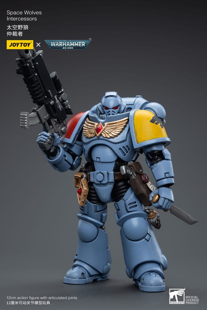 Collectibles Joy Toy Warhammer 40k: Space Wolves Intercessor 12cm 6973130376625