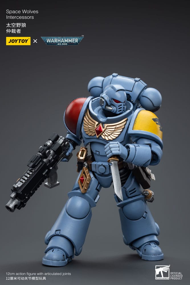 Collectibles Joy Toy Warhammer 40k: Space Wolves Intercessor 12cm 6973130376625