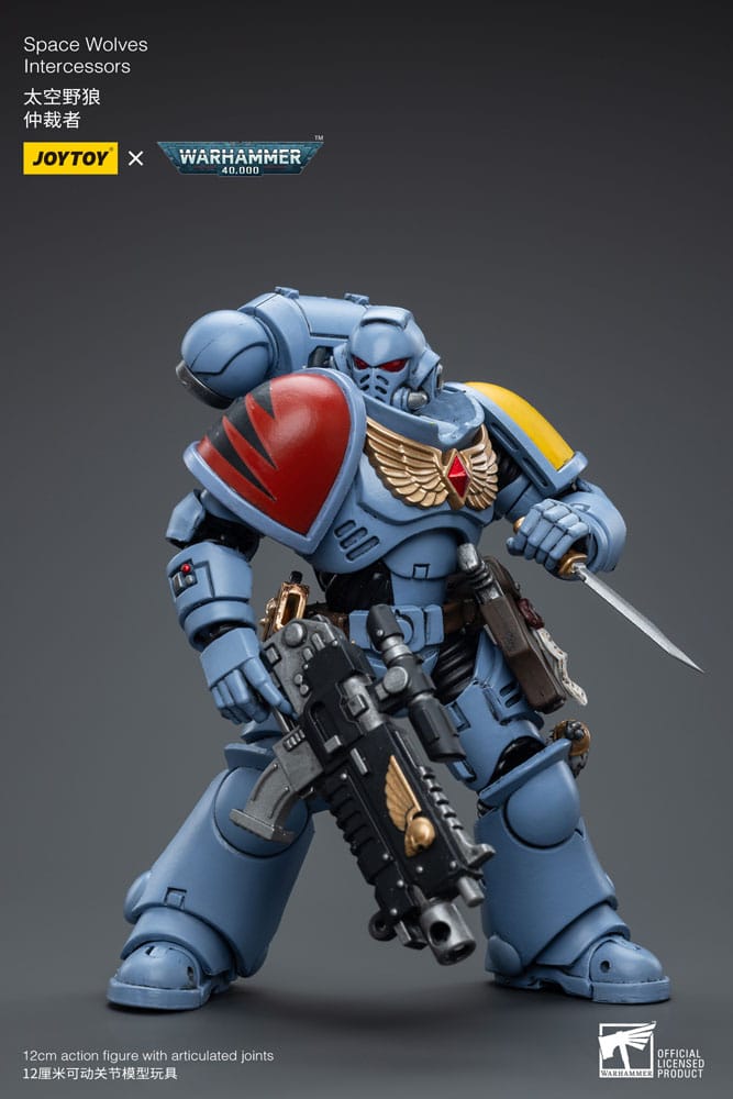 Collectibles Joy Toy Warhammer 40k: Space Wolves Intercessor 12cm 6973130376625
