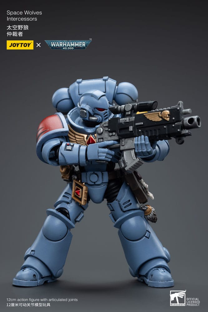Collectibles Joy Toy Warhammer 40k: Space Wolves Intercessor 12cm 6973130376625