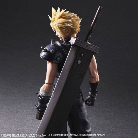 Collectibles Final Fantasy VII Remake Play Arts Kai Action Figure Cloud Strife Ver. 2 4988601350112
