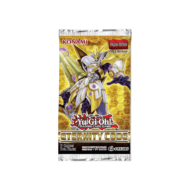 Yugioh Sealed Yu-Gi-Oh Eternity Code Booster 4012927747759