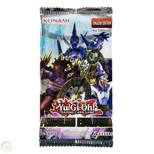 Yugioh Sealed Yu-Gi-Oh Pendulum Evolution Booster Pack 4012927544952