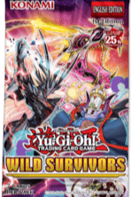 KONAMI Yugioh wild survivors sealed booster pack