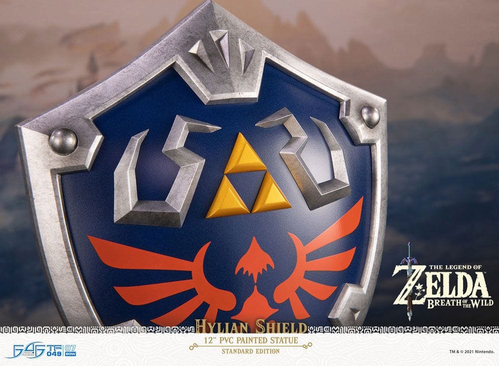Collectibles Zelda Breath of the Wild Statue Hylian Shield Standard Edition 29cm 5060316623916