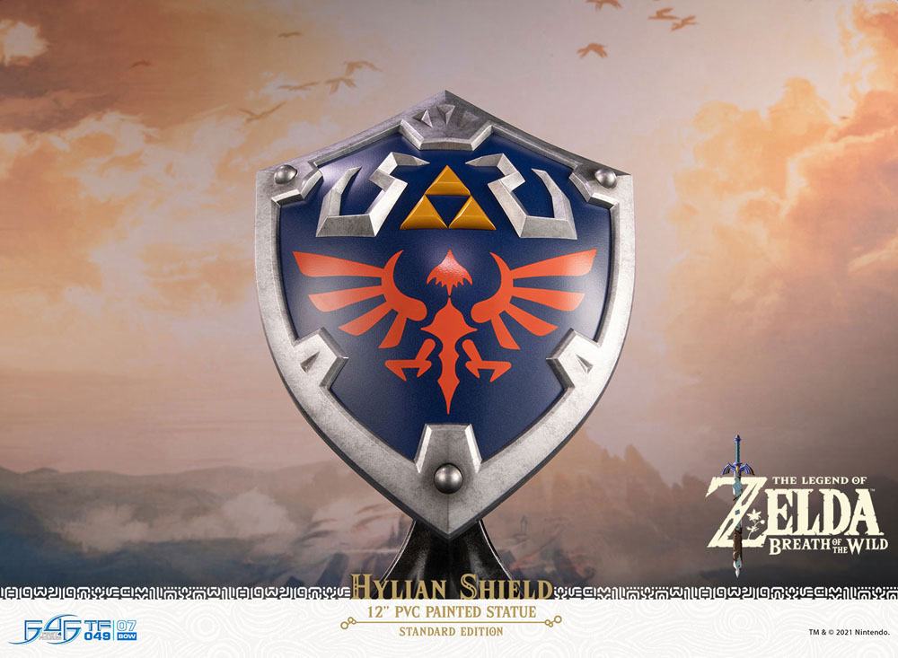 Collectibles Zelda Breath of the Wild Statue Hylian Shield Standard Edition 29cm 5060316623916