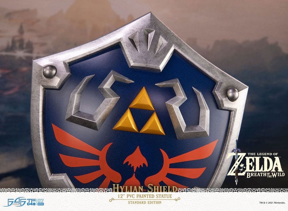 Collectibles Zelda Breath of the Wild Statue Hylian Shield Standard Edition 29cm 5060316623916