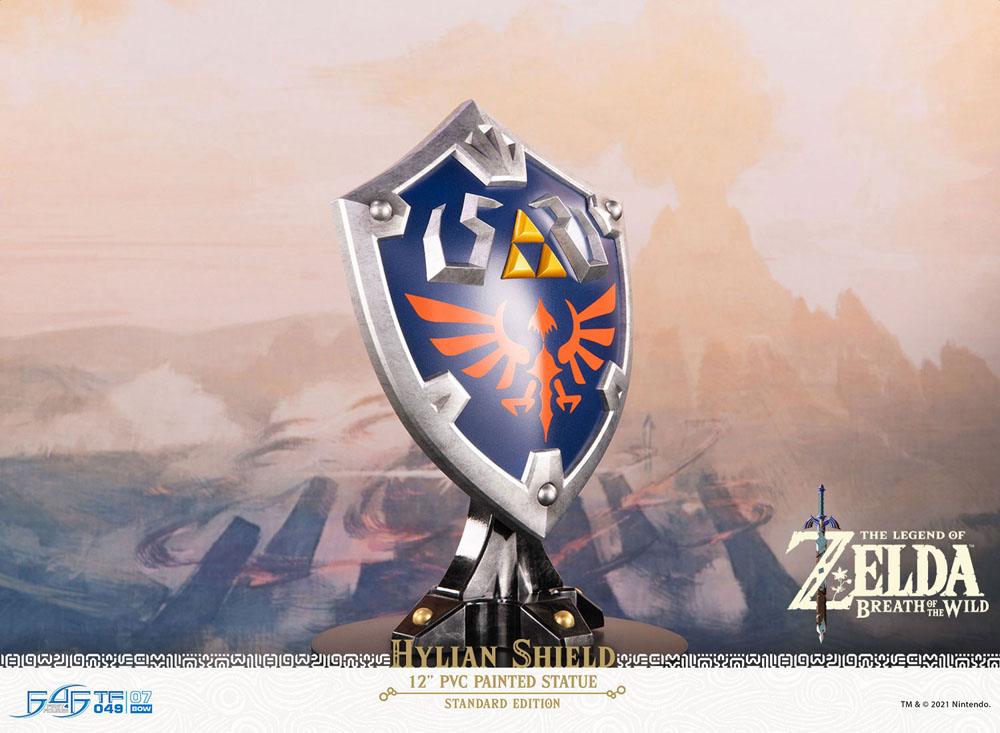 Collectibles Zelda Breath of the Wild Statue Hylian Shield Standard Edition 29cm 5060316623916