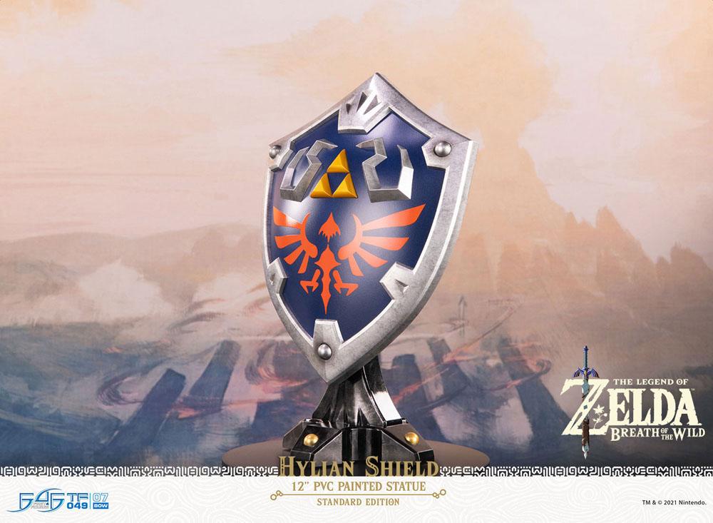 Collectibles Zelda Breath of the Wild Statue Hylian Shield Standard Edition 29cm 5060316623916