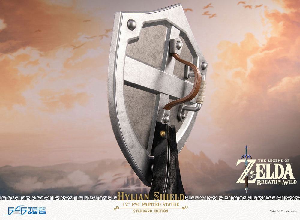 Collectibles Zelda Breath of the Wild Statue Hylian Shield Standard Edition 29cm 5060316623916