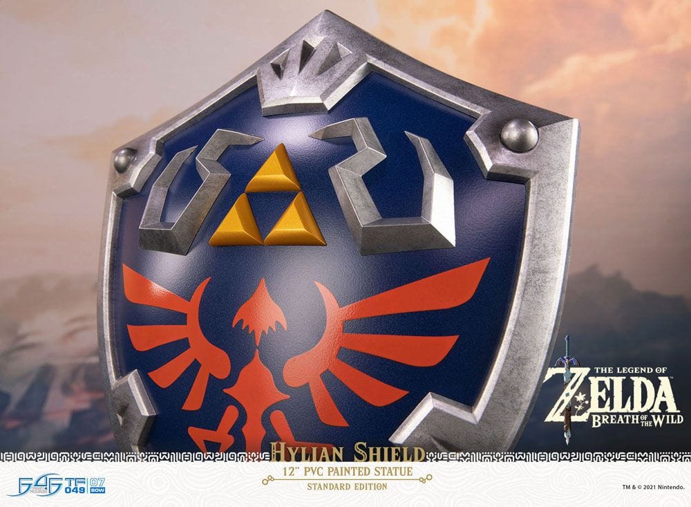 Collectibles Zelda Breath of the Wild Statue Hylian Shield Standard Edition 29cm 5060316623916